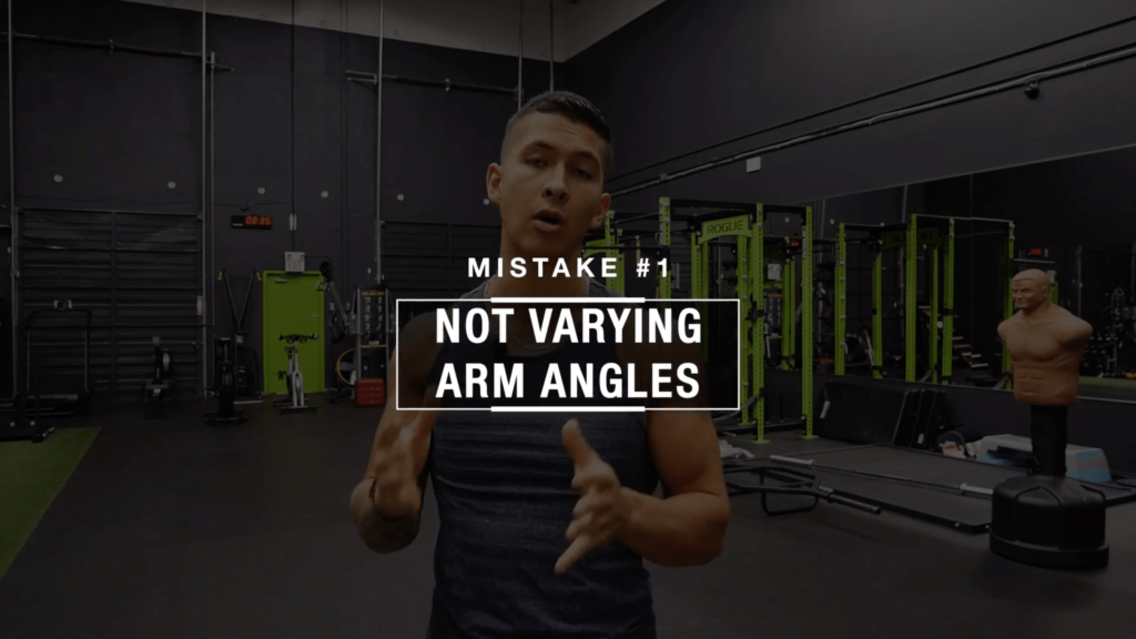 Arms not growing mistake 1