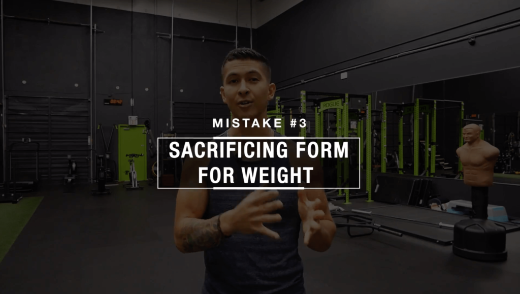 Arms not growing mistake 3