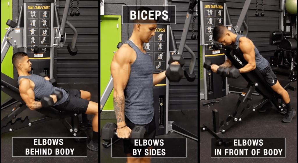 Gain mass in arms