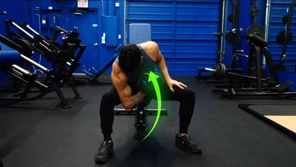 Concentration curls to target the short head for wider biceps